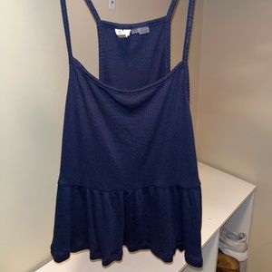 Roxy navy racerback tank